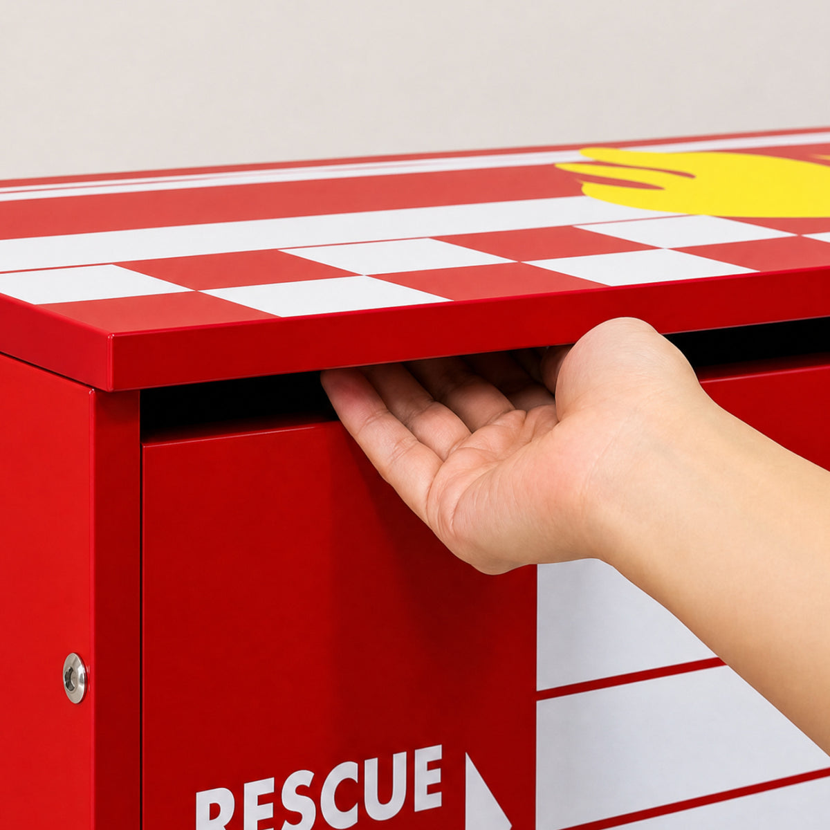 Fire Truck Storage Soft-Close Toy Box | OROA Kids