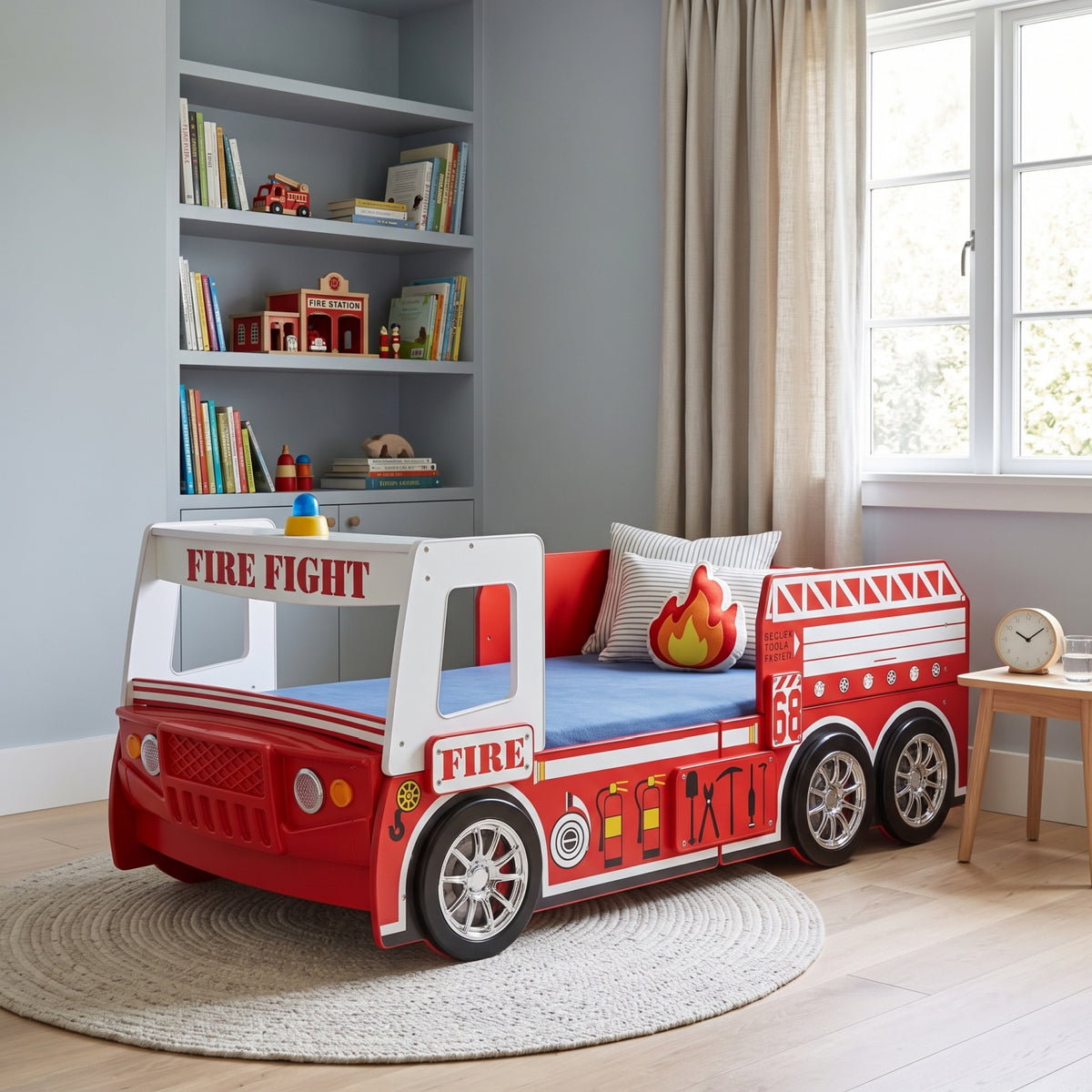 Little Heroes Fire Truck Bed | OROA Kids