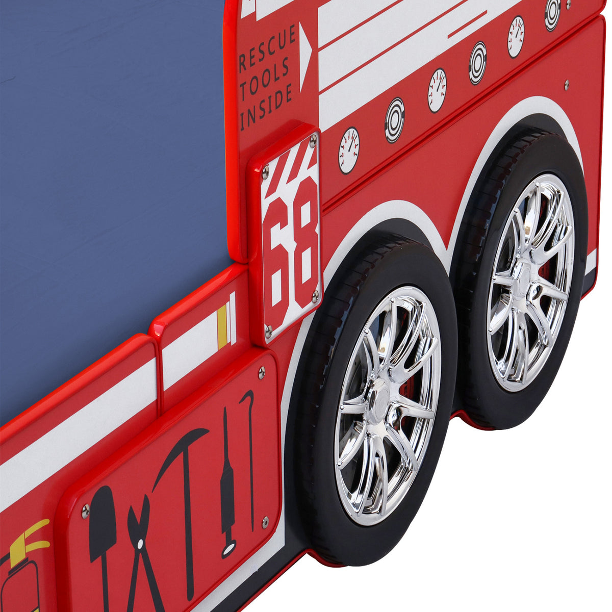 Little Heroes Fire Truck Bed | OROA Kids