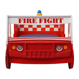 Little Heroes Fire Truck Bed | OROA Kids