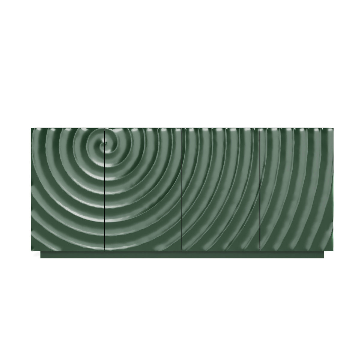 Mid Century Green Accent Sideboard | OROA