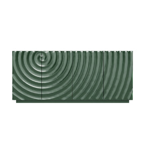 Mid Century Green Accent Sideboard - OROA - view 1