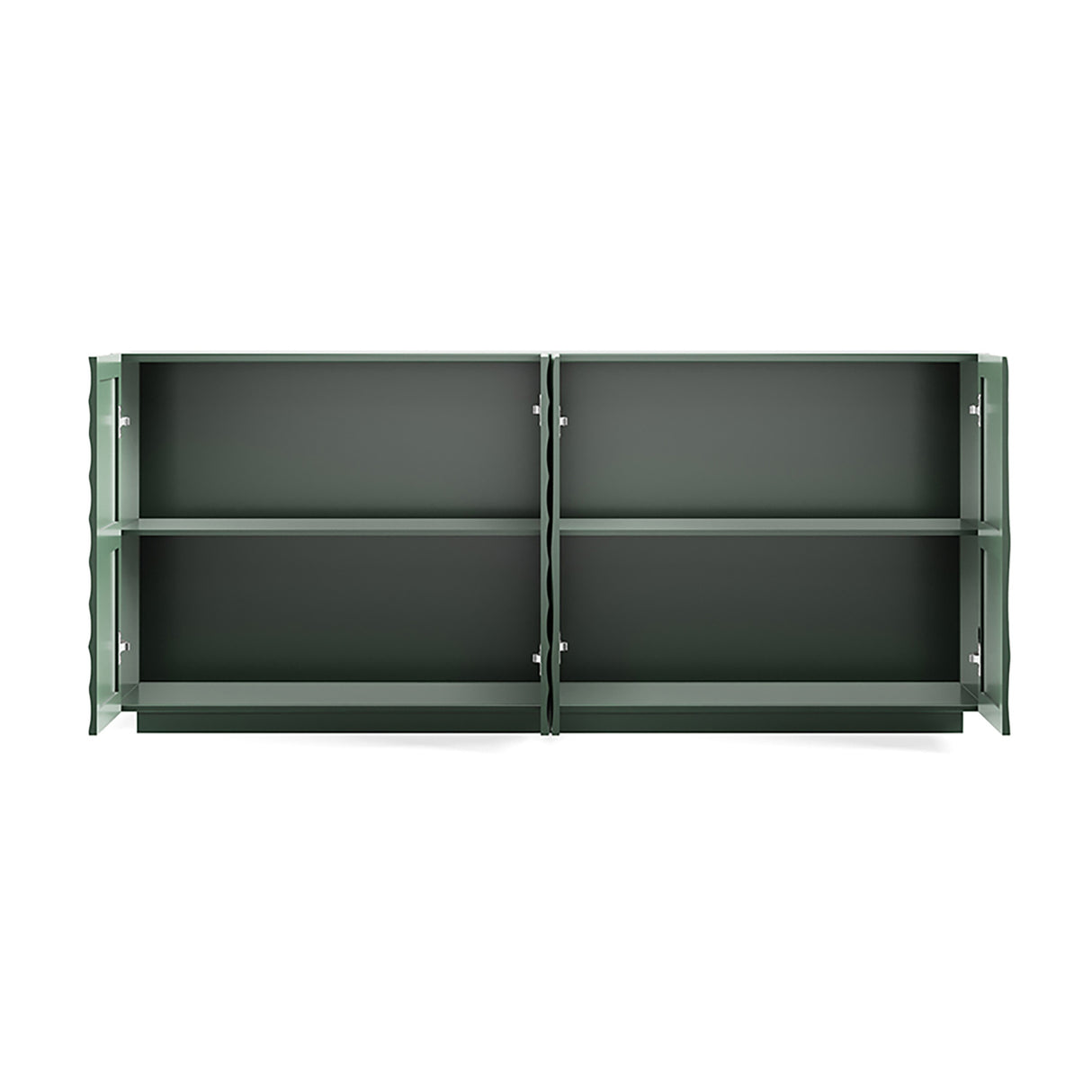 Mid Century Green Accent Sideboard | OROA