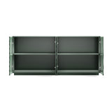 Mid Century Green Accent Sideboard | OROA