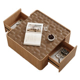 Modern European furniture - Modern Wooden Square Coffee Table  - www.oroa.com