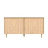 Modern European furniture - Natural Wire-Brushed Sideboard - www.oroa.com