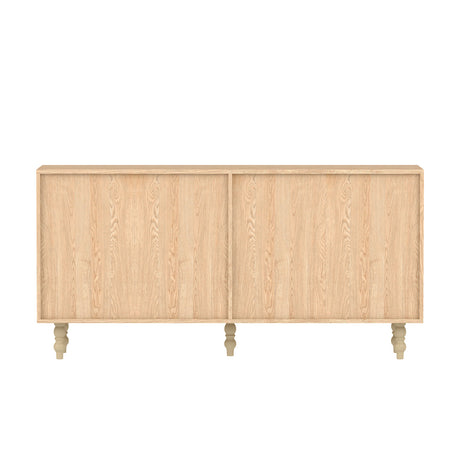 Modern European furniture - Natural Wire-Brushed Sideboard - www.oroa.com