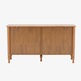 Modern European furniture - Mid-Century 6-Drawer Wooden Dresser - www.oroa.com