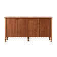Modern European furniture - Rustic Farmhouse 4-Door Sideboard Cabinet - www.oroa.com