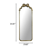 Gold Bow Full Length Wall Mirror | OROA Kids