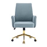 Ergonomic Mid-Back Blue Office Chair | OROA