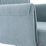 Ergonomic Mid-Back Blue Office Chair | OROA