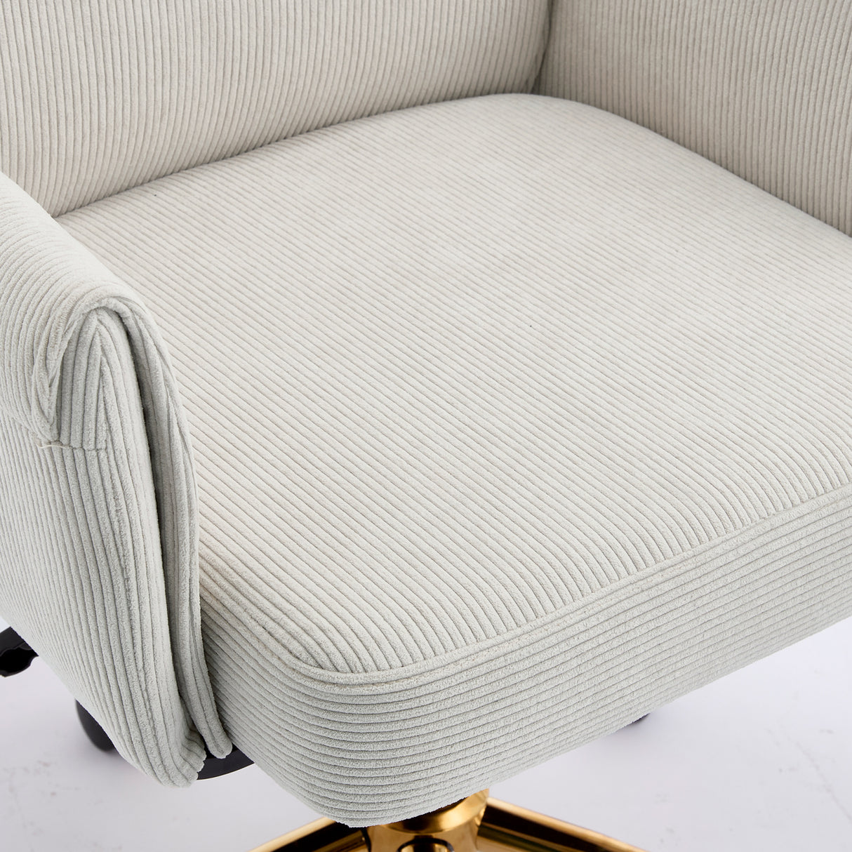 White Ergonomic Mid-Back Office Chair | OROA