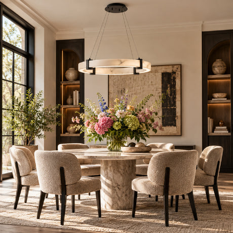 Modern European furniture - Modern 24-Inch Round Pendant Light - www.oroa.com