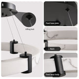 Modern European furniture - Modern 24-Inch Round Pendant Light - www.oroa.com