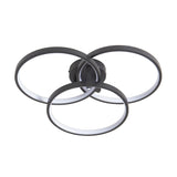 Modern European furniture - 3-Ring LED Ceiling Lamp - www.oroa.com