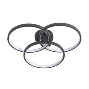 Modern European furniture - 3-Ring LED Ceiling Lamp - www.oroa.com