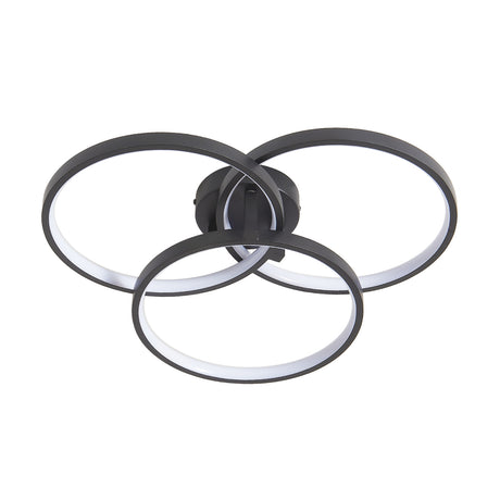 Modern European furniture - 3-Ring LED Ceiling Lamp - www.oroa.com