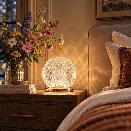 Crystal Glass Night Light by OROA