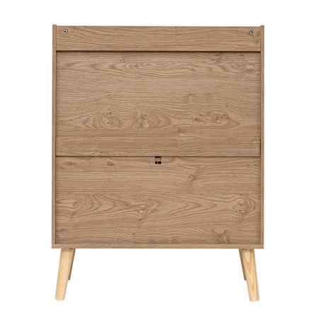 Natural 2 Doors Farmhouse Buffet Cabinet | OROA