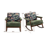 Mid Century Modern Rocking Chair | OROA