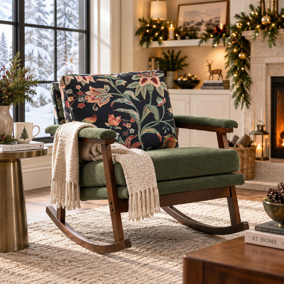 Mid Century Modern Rocking Chair | OROA