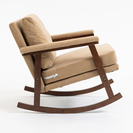 Solid Wood Frame Accent Chair - OROA - view 1