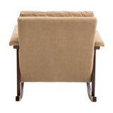 Solid Wood Frame Accent Chair | OROA