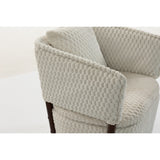Mid-Century Modern Swivel Upholstered Accent Chair | OROA
