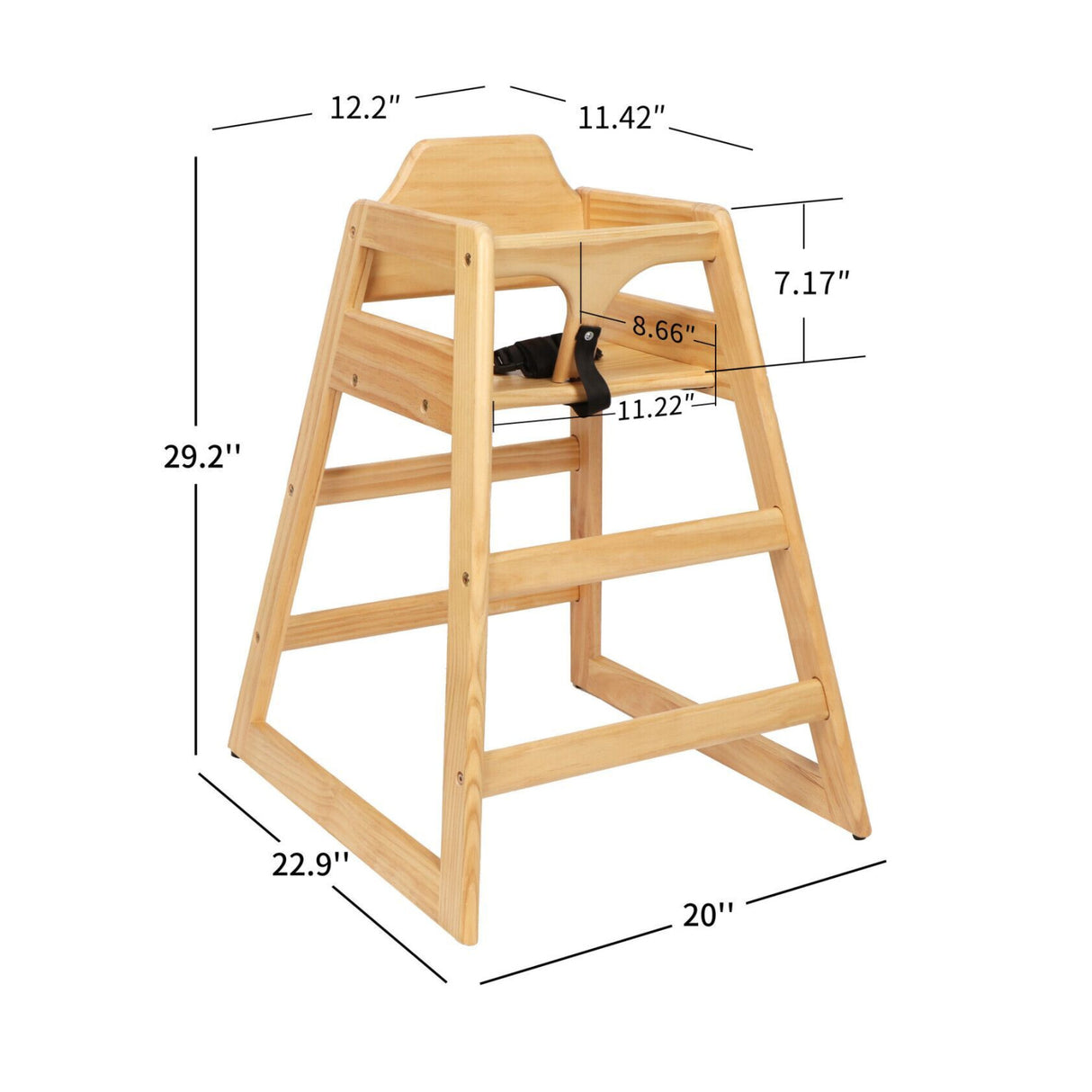 Wooden Baby Booster Chair | OROA Kids