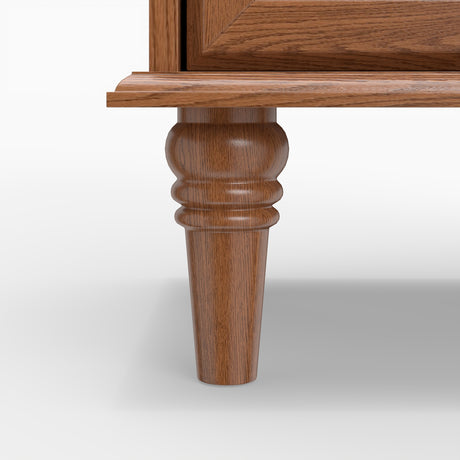 Modern European furniture - Vintage Farmhouse Glass Display Cabinet - www.oroa.com