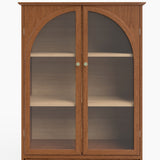 Modern European furniture - Vintage Farmhouse Glass Display Cabinet - www.oroa.com