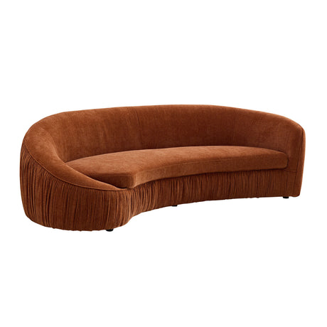 Orange Curved Sofa | OROA