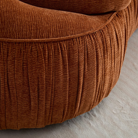Orange Curved Sofa | OROA