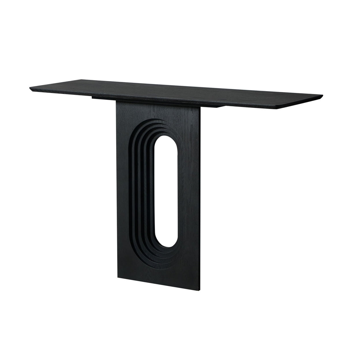 Black Loopback Console Table | OROA