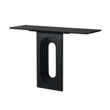 Black Loopback Console Table | OROA