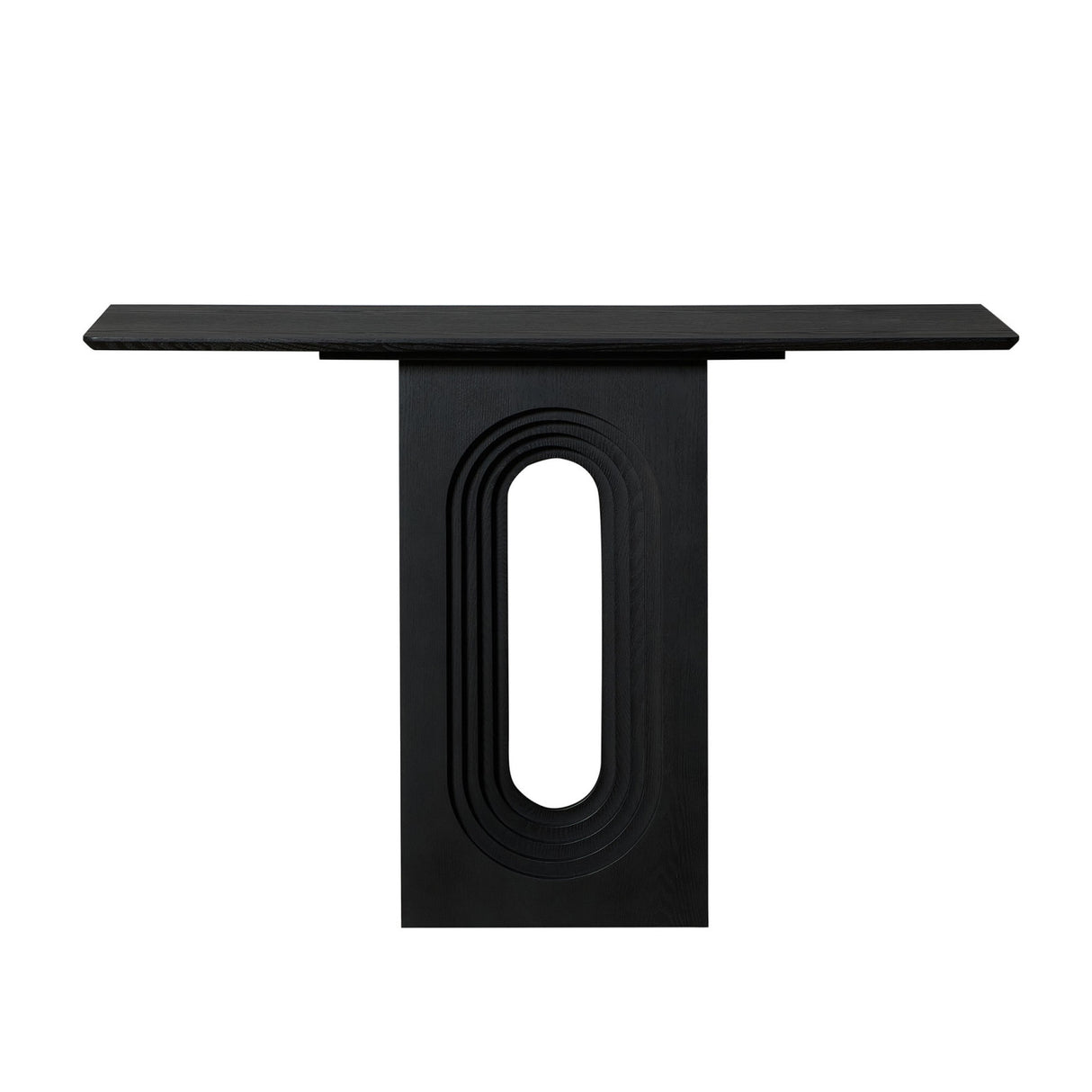 Black Loopback Console Table | OROA