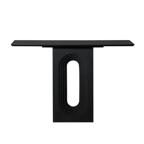 Black Loopback Console Table | OROA