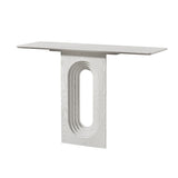 Unique Loopback Wood Console Table | OROA