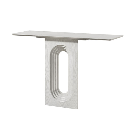 Unique Loopback Wood Console Table | OROA