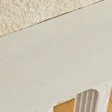 Unique Loopback Wood Console Table | OROA