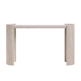 Modern European furniture - Marble Look Console Table - www.oroa.com