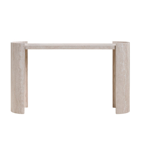 Modern European furniture - Marble Look Console Table - www.oroa.com