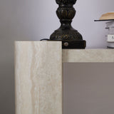 Modern European furniture - Marble Look Console Table - www.oroa.com
