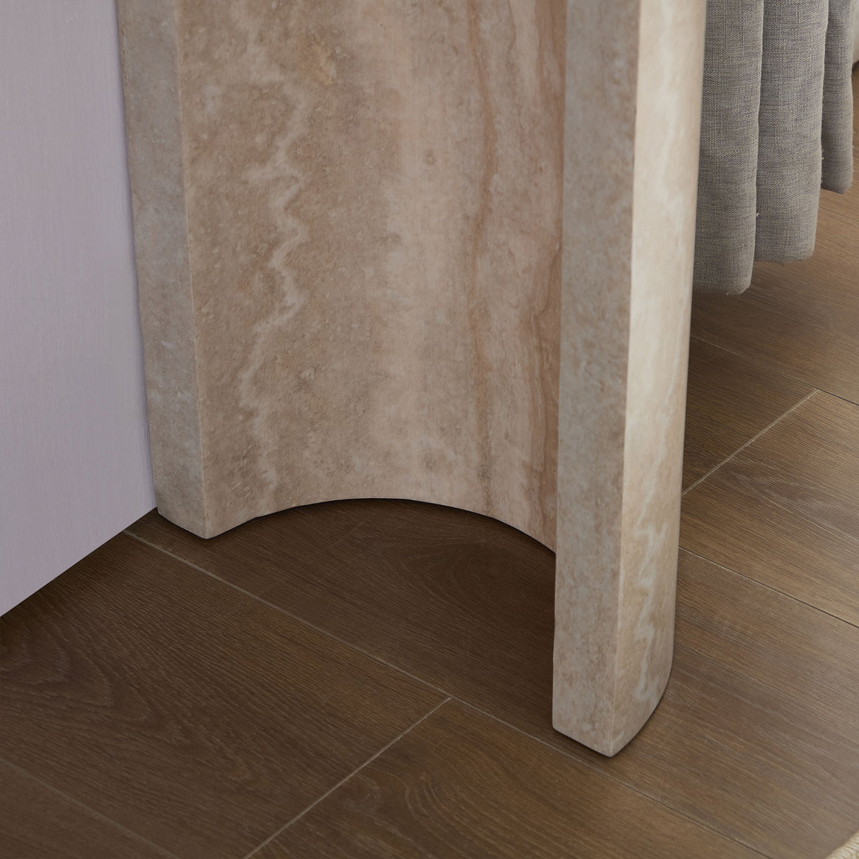Modern European furniture - Marble Look Console Table - www.oroa.com