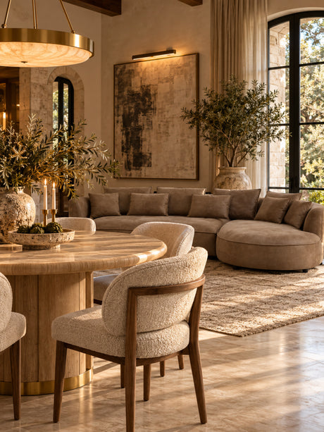 Modern Sectional Curved Sofa | OROA