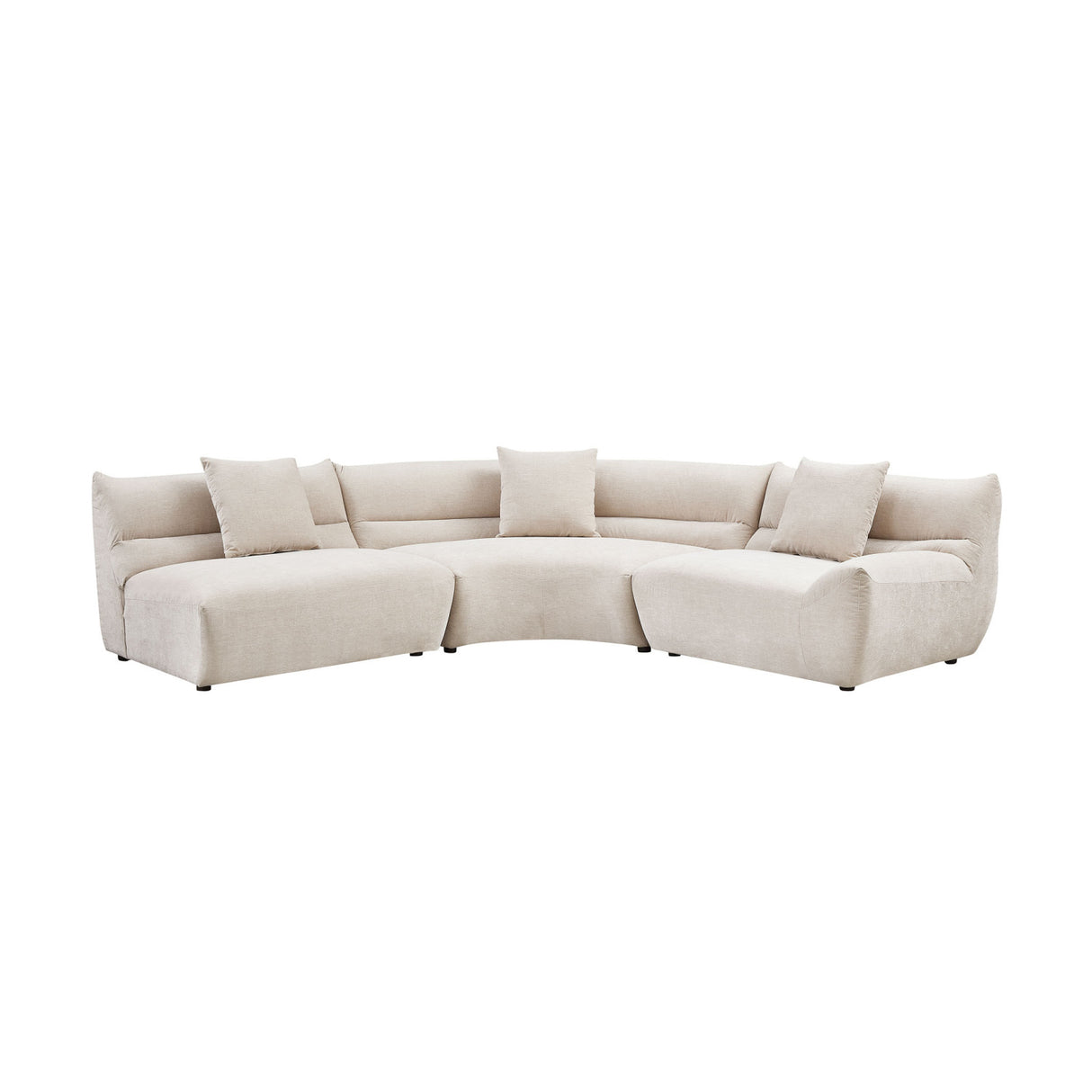 Curved Sectional Sofa | OROA