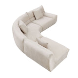 Curved Sectional Sofa | OROA