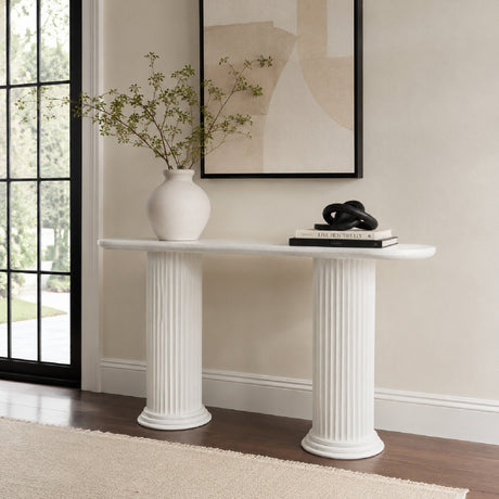 Modern European furniture - Roman-style Legs Console Table - www.oroa.com