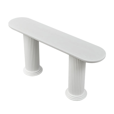 Modern European furniture - Roman-style Legs Console Table - www.oroa.com